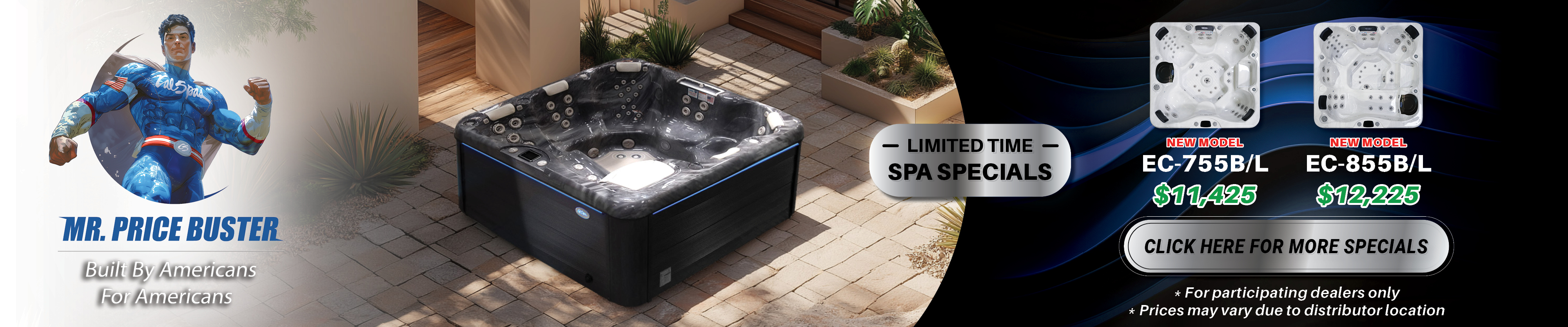 Calspas hot tub being used in a family setting - Hampshire